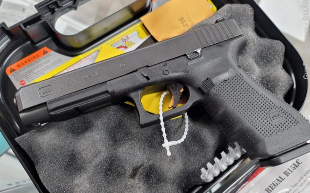 Featured is the Glock 35 GEN 4 40SW, 5.31" GunBroker, best handguns under $500