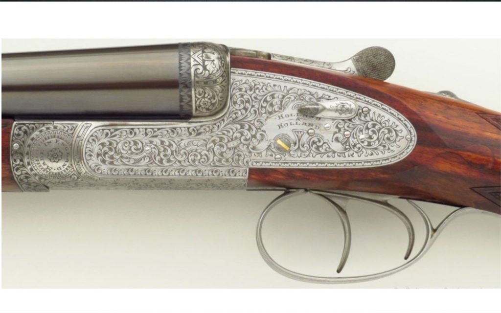 Holland & Holland Royal 12, 28-inch IC/M, 1966, Engraving - GunBroker.com
