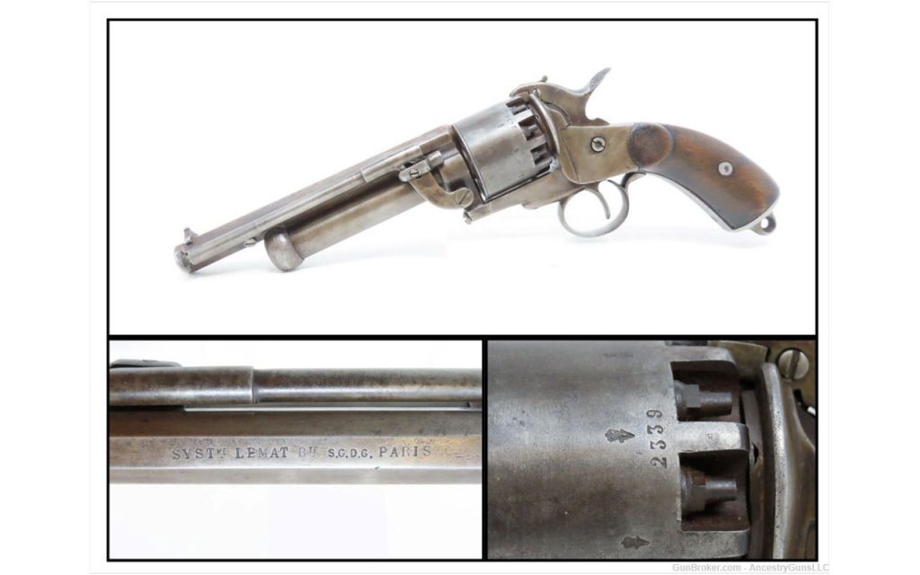 LeMat Revolver- GunBroker.com  