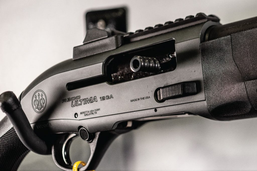 beretta_A300 Ultima Patrol-action-side-close-up. Buy A300 on GunBroker.com