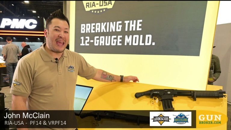 New: Armscor RIA PF14 12GA 14.1 5RD and RIA VRPF14 Firearms [Video]