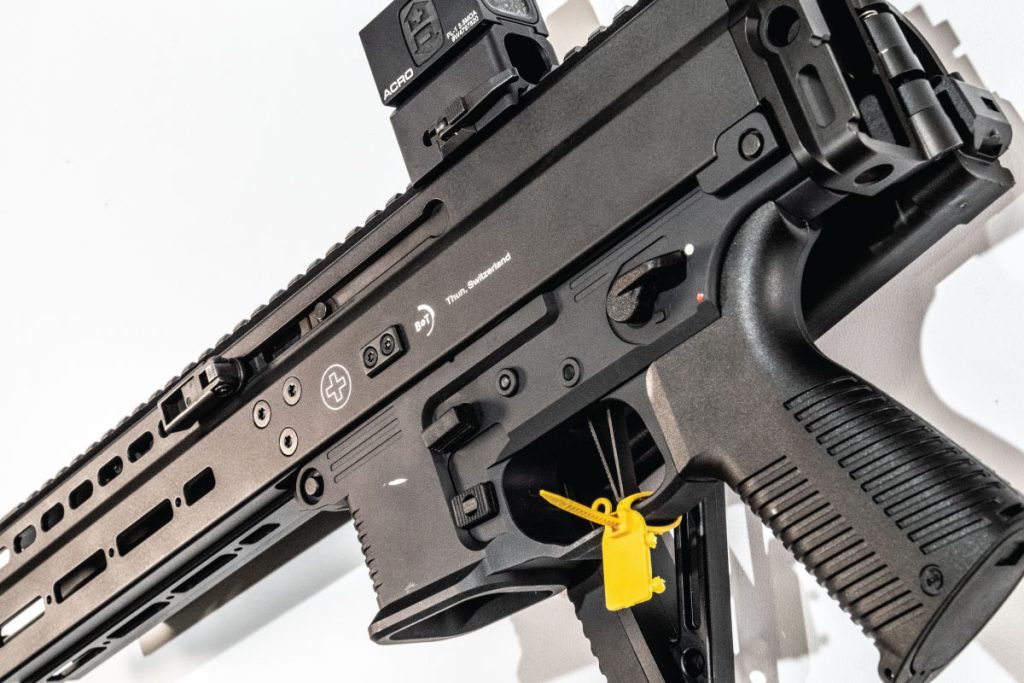 The B&T with folded MBT stock - New for 2023! Find it on GunBroker.com