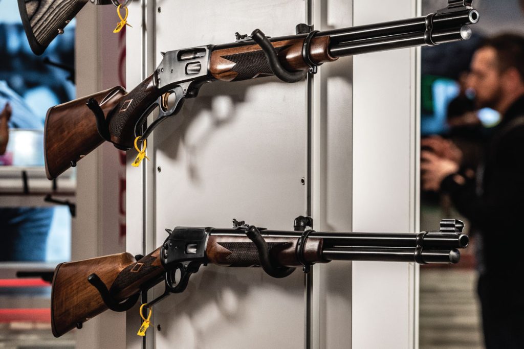 New for 2023: Marlin Model 336 & Model 1894. Find them on GunBroker.com
