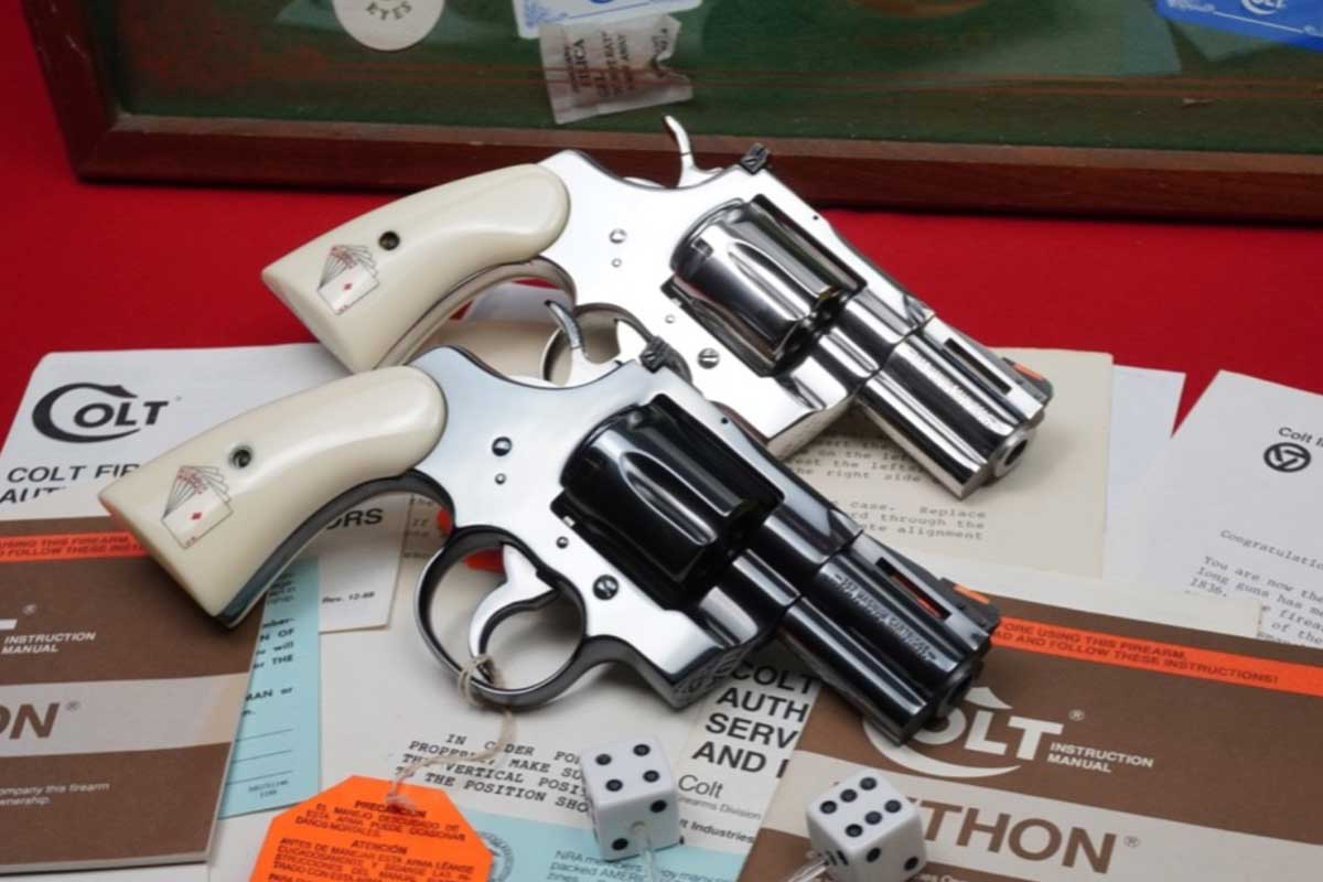 8 Colt Python Snake Eyes Sets on GunBroker – Rare & Selling High!