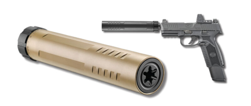Photo Courtesy of FN America. Photo Courtesy of FN America. The FN Rush™ 9Ti is a highly versatile and reliable 9mm
suppressor.