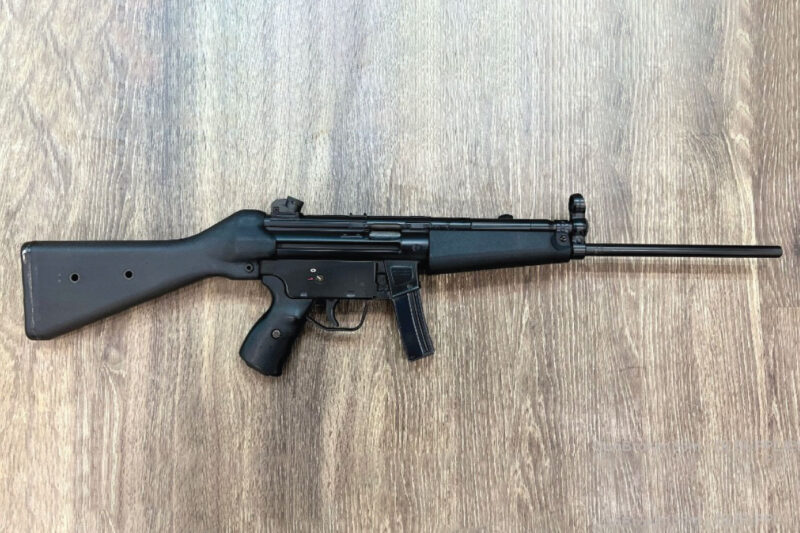 GunBroker.com Item 1029198674, Heckler & Koch H&K (W. Germany) Hk94 Black Stock Standard Rifle 16" BBL 9mm was sold on 1/15/2024