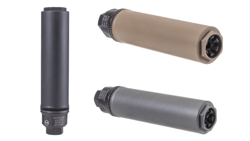 Maxim Defense DSX‑D minimizes gas blowback and cyclic rate increase for smoother cycling 