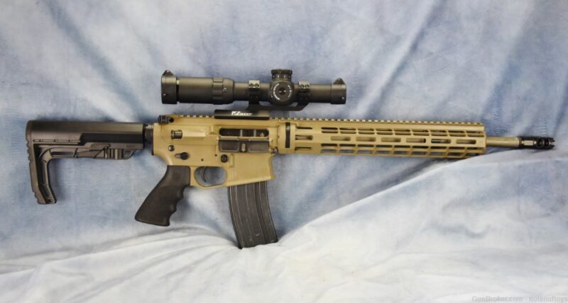 GunBroker Item #1048032727. Falkor Defense FD-15P AR-15 Rifle +Accufire 1-6x24 Tactical Scope 223 Wylde was sold on 5/9/2024