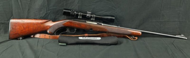 1ST YEAR PRE-64 WINCHESTER MODEL 88 .308 WIN LEVER ACTION RIFLE, 1955 C&R