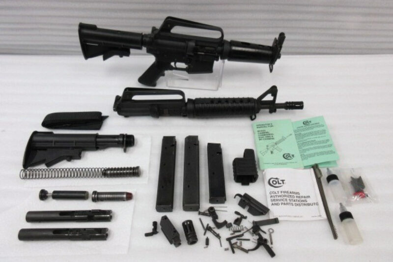 GunBroker Item #1054986963, Fully Transferable Colt Manufactured RO635, SMG, “HT” Prefix PENNY START was sold for $42,247.00 on 7/07/2024