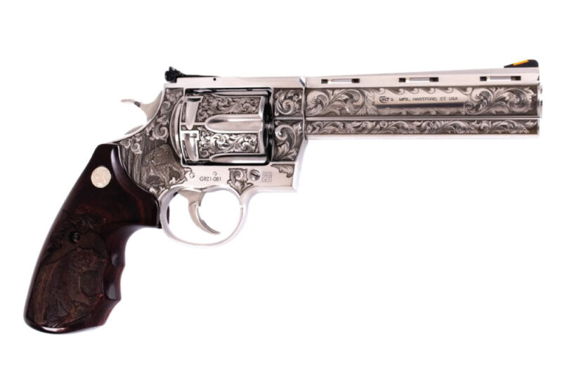 GunBroker Item #1058203711. Colt Anaconda RARE ENGRAVED Grizzly 44 Mag 6” #81 of 500 Heirloom Series was sold on 7/21/2024