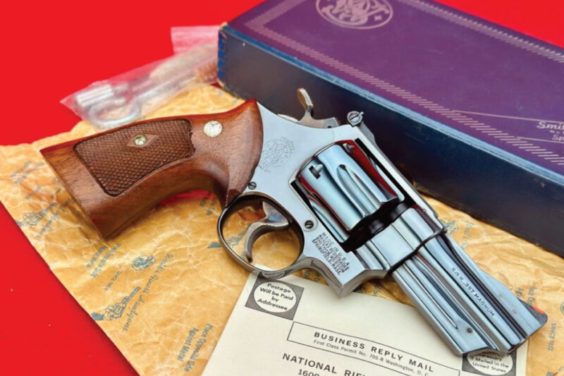 GunBroker Item #1057313570, 1966 Smith & Wesson 27-2 Blue 357 Mag *RARE 3.5" / S-PREFIX* Mint 99% PLUS was sold on 7/21/2024