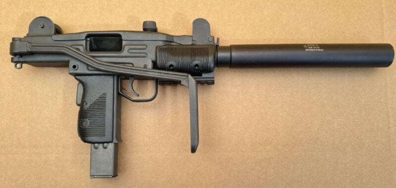 GunBroker Item #1059343941, Vector Arms Mini UZI, 9mm W/ Gemtech Silencer, Transferable was sold for $27,741.00 on 7/19/2024