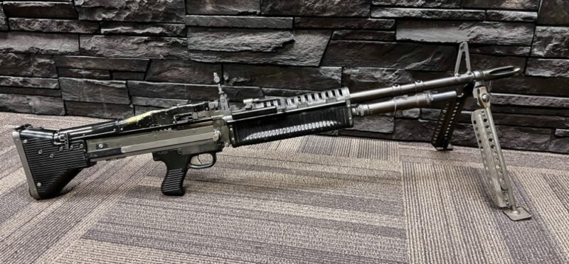 GunBroker Item #1059153852. Rock Island Armory M60 - Fully Transferable Machine Gun - Tripod; T&E was sold for $77,025.00 on 8/01/2024