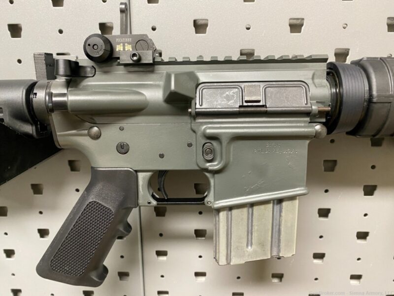 GunBroker Item #1074070624, BFI J15 EA Co M16 Commando ISS Movie Gun 5.56mm 11.5" eForm-3 was sold for $45,025.00 on 11/24/2024