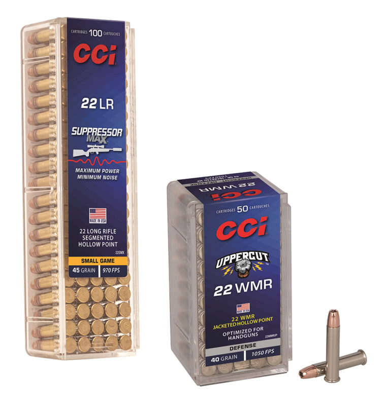 CCI Suppressor Max 22 ammunition