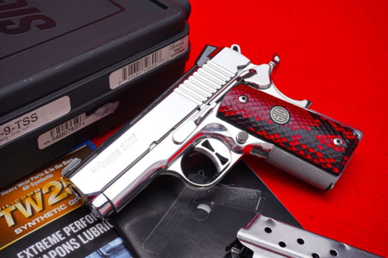 21 Products Sold with the Highest Bid Counts on GunBroker | December 2024 - SIG Sauer Compact 1911 9mm