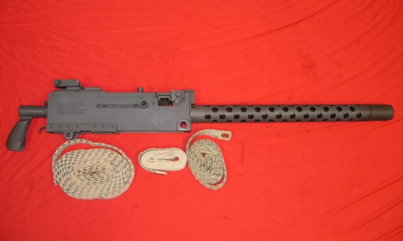 GunBroker Item #1078056027, DLO Mfg. Model 1919A4 Belt Feed Machine Gun was sold for $19,780.00 on 12/15/2024