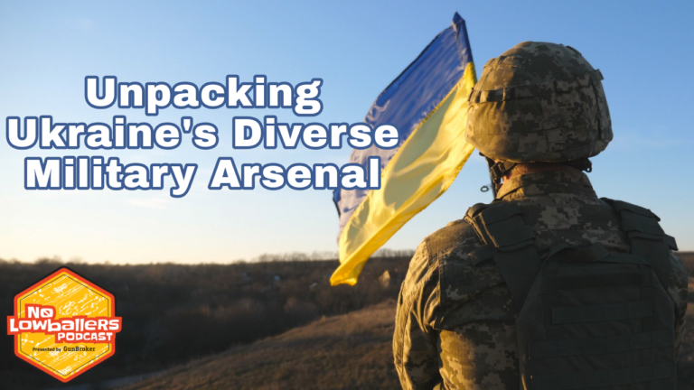 79: Ancient Arms to Advanced Drones: Unpacking Ukraine's Diverse Military Arsenal | No Lowballers #podcast