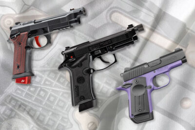 42 New Semi-Auto Pistols, Ammo, Sights, Lights & Suppressors!