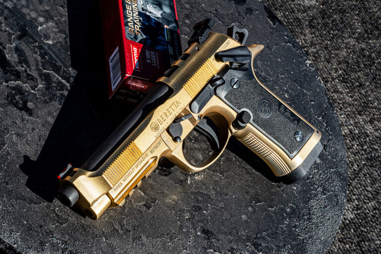 The Beretta 92X Performance Gold Plated Limited Edition: Features
