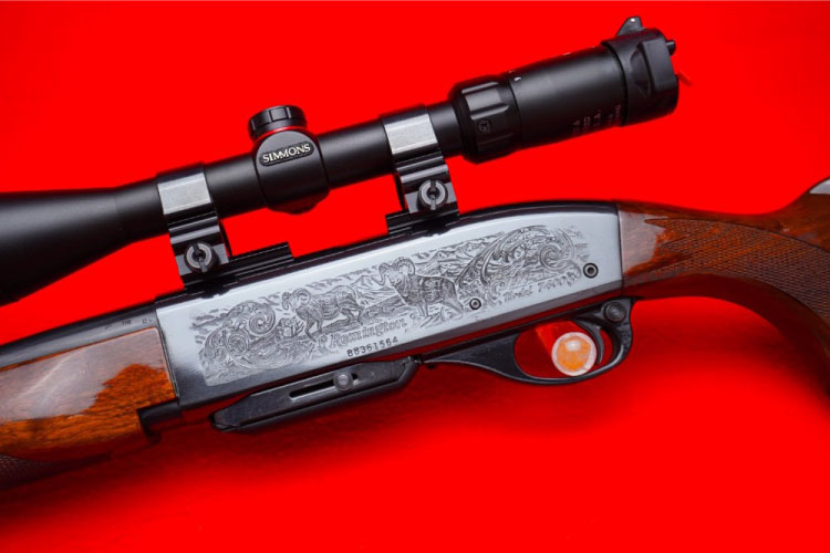 Remington 7400 Carbine .30-06 Semi Auto Rifle - Factory Engraved - Highest Bid Counts on GunBroker February 2025
