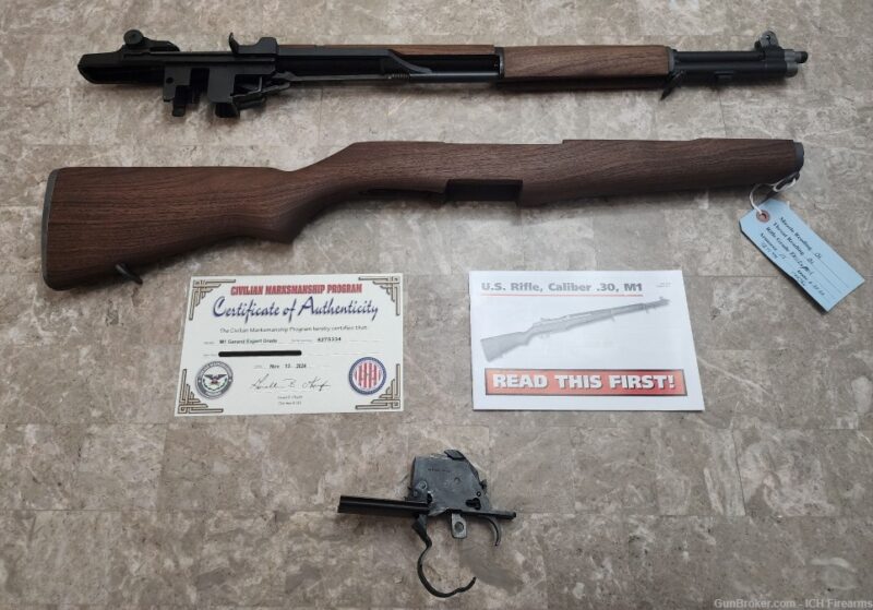 Post WWII M1 Garand Expert Springfield Armory - Highest Bid Counts on GunBroker February 2025