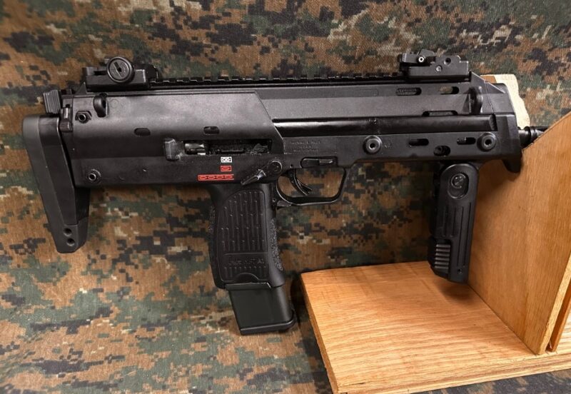 GunBroker Item #1087276226, HK MP7 FACTORY Factory Machine Gun No Law Letter was sold for $45,026.00 on 02/16/2025