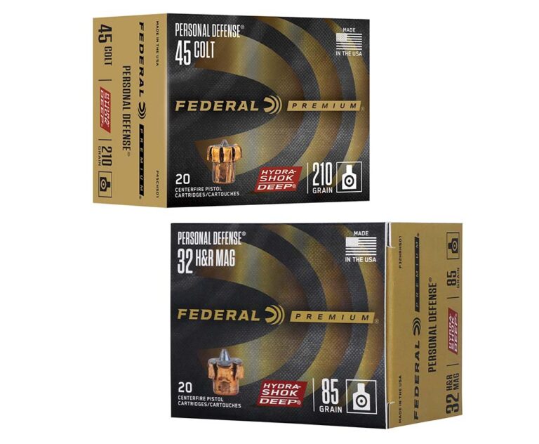 Federal Hydra-Shok Deep in .32 H&R and .45 Colt