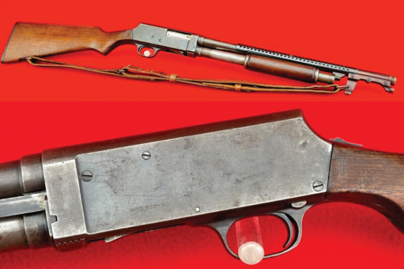 Original WWII Stevens Model 520-30 Military Trench Gun 12ga - U.S. Marked