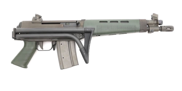 GunBroker Item #1095146277, Sig SG 543 Carbine Machinegun Full Auto Premay Dealer Sample 5.56mm F3 was sold for $21,077.00 on 3/30/2025