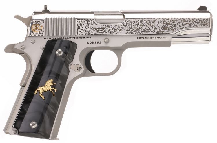 23 Colt 1911 Day Of The Dead .38 Super 5" Limited Edition where sold for $23,333.27 on 03/02/2025