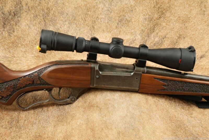 Savage Model 99E .300 Sav 20” Lever Action Rifle Engraved Stocks 1967 - products with the most bid count on GunBroker March 2025
