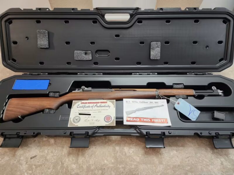 WWII M1 Garand - 5 DIGIT S/N- Springfield - Top 22 Products with the Highest Number of Bids on GunBroker | April 2025