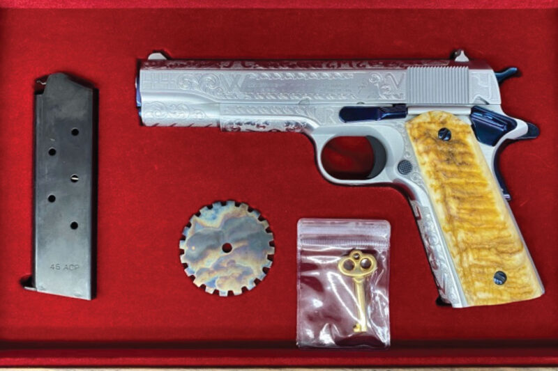 Colt Government Cattle Brand 1 of Only 50 Master Hand Engraved