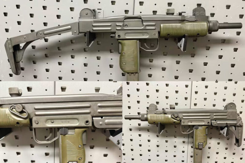 GunBroker Item #1103672190, Group Industries / Vector Arms HR4332 Full-Size Uzi SMG 9mm was sold for $18,768.00 on 05/18/2025