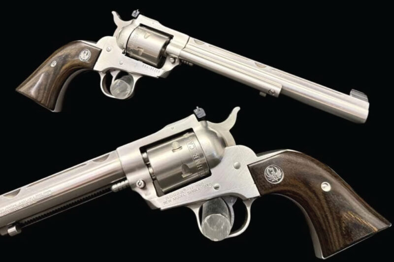 2005 Ruger Single Six Hunter .17 HMR Stainless 7.5”