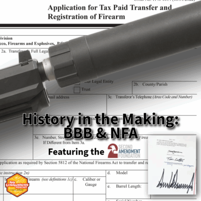 The $200 Tax Is Gone: What It Means for Suppressors and SBRs