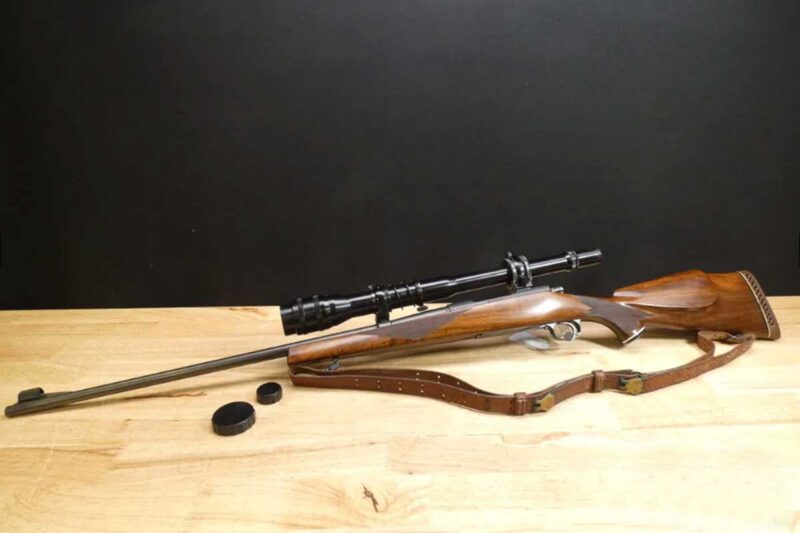 Rare PRE-64 Winchester Model-70 .220 Swift 1950 Bausch & Lomb Scope - GunBroker Listings Image