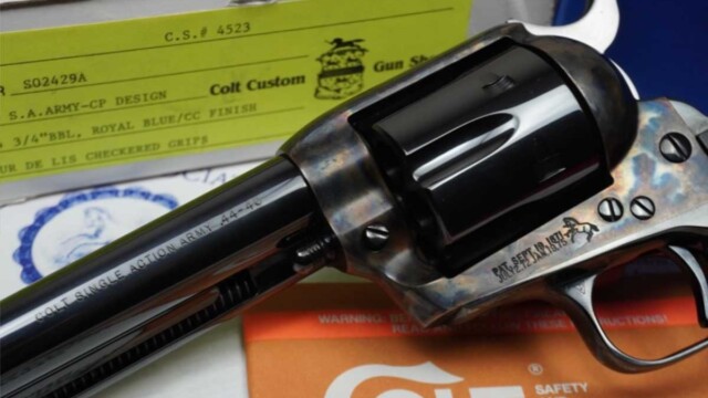 1994-Colt-Custom-Shop-SAA-44-40_left_side_view