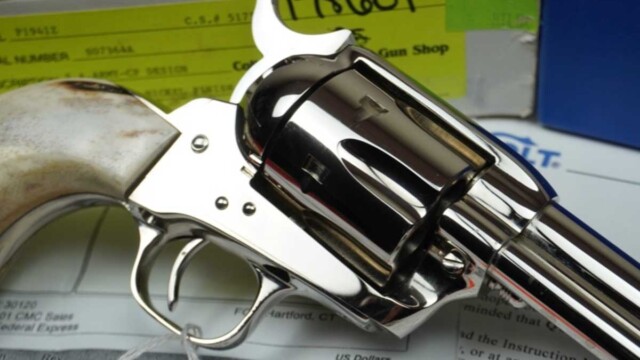 1995-Colt-Custom-Shop-SAA-Nickel-4-3-4-.44-40-Dual-Cylinder_detail