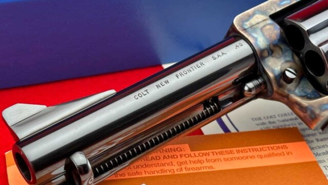 FIRST-YEAR-2012-Colt-Custom-Shop-SAA-New-Frontier-Royal-Blue-45LC_barrel_detail