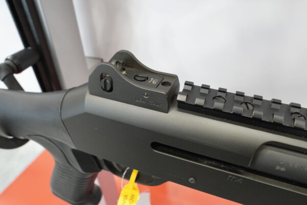 Benelli-M4-Rear-Sight-close-up-right-facing