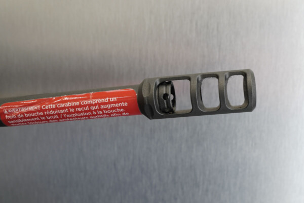 Browning X-Bolt muzzle detail