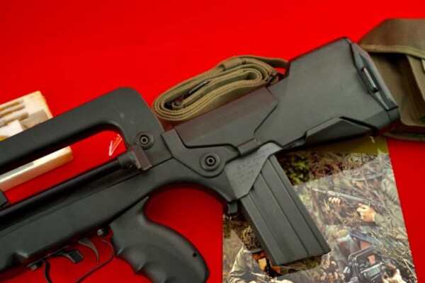 Famas-MAS-Bullpup-Serial-Number-#55-with-sling-and-puch
