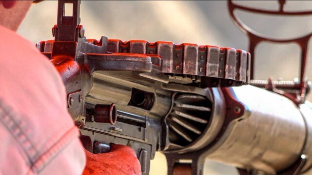 Shooting a 1914 Lewis Gun | Big Sandy Machine Gun Shoot 2023