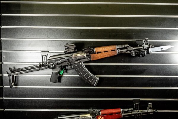 Zastava Underfolder upgraded with scope mount