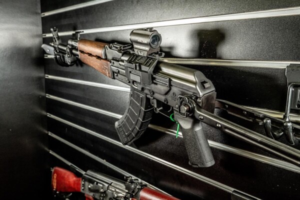 Zastava Underfolder upgraded with scope mount
