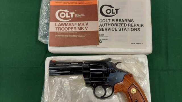 COLT BOA - 357 Mag - 4"