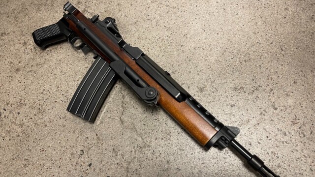 RUGER AC556 5.56 13" NFA MACHINE GUN WITH FOLDABLE STOCK AC 556 223